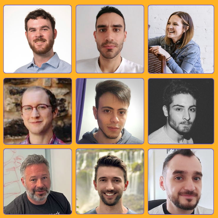 SequenceStack team members - Luke, Dami, Cassie, Lucas, Marco, Terry, Julian, Laura, Lucio, Alex and Tim